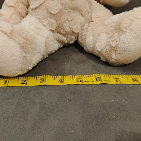 12" Tan Brown Teddy Bear Stuffed Animal Goffa Plush - Picture 9 of 10